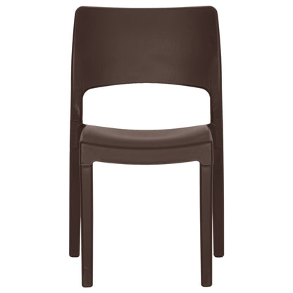 Tuinstoelen Polypropeen Kleurig Mokka