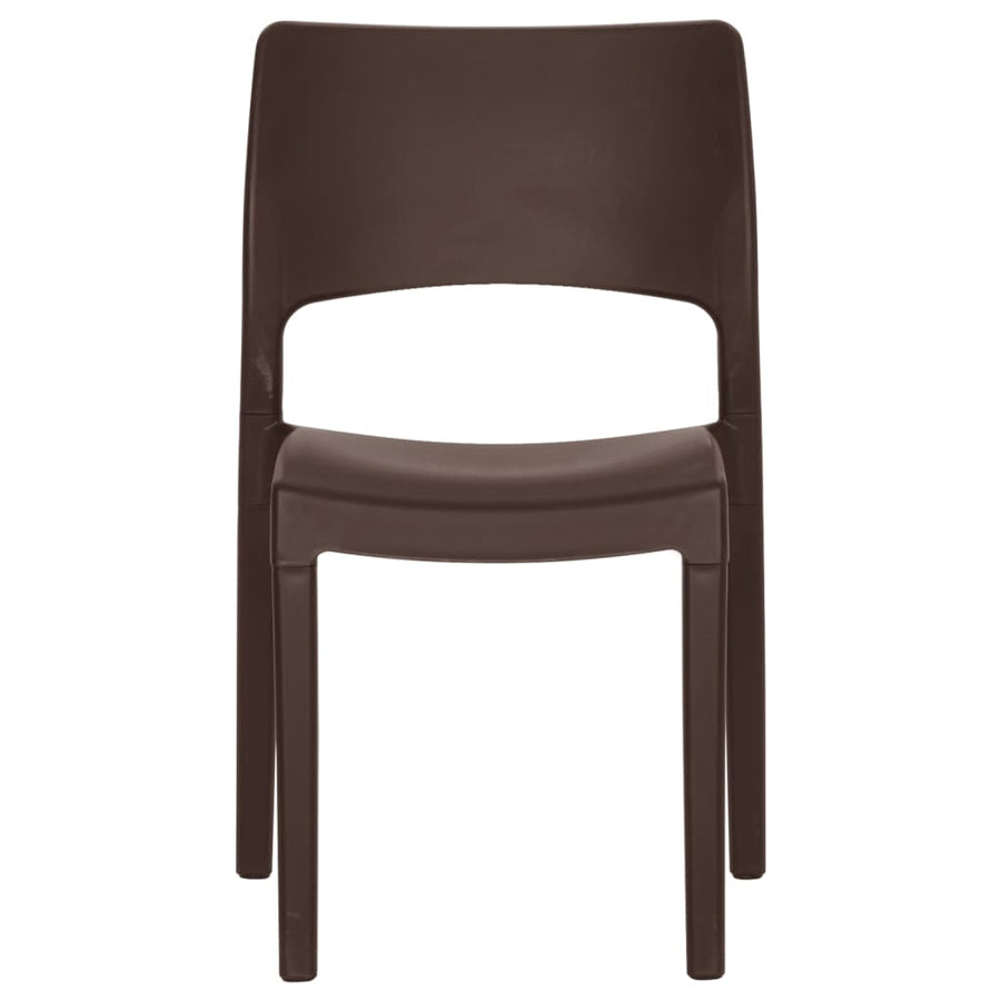 Tuinstoelen Polypropeen Kleurig Mokka