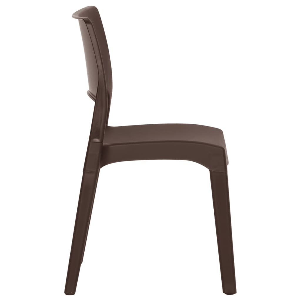 Tuinstoelen Polypropeen Kleurig Mokka