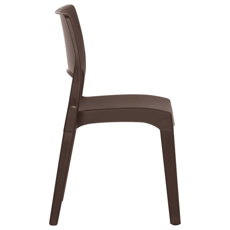 Tuinstoelen Polypropeen Kleurig Mokka