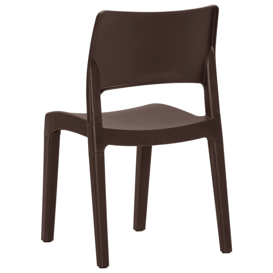 Tuinstoelen Polypropeen Kleurig Mokka