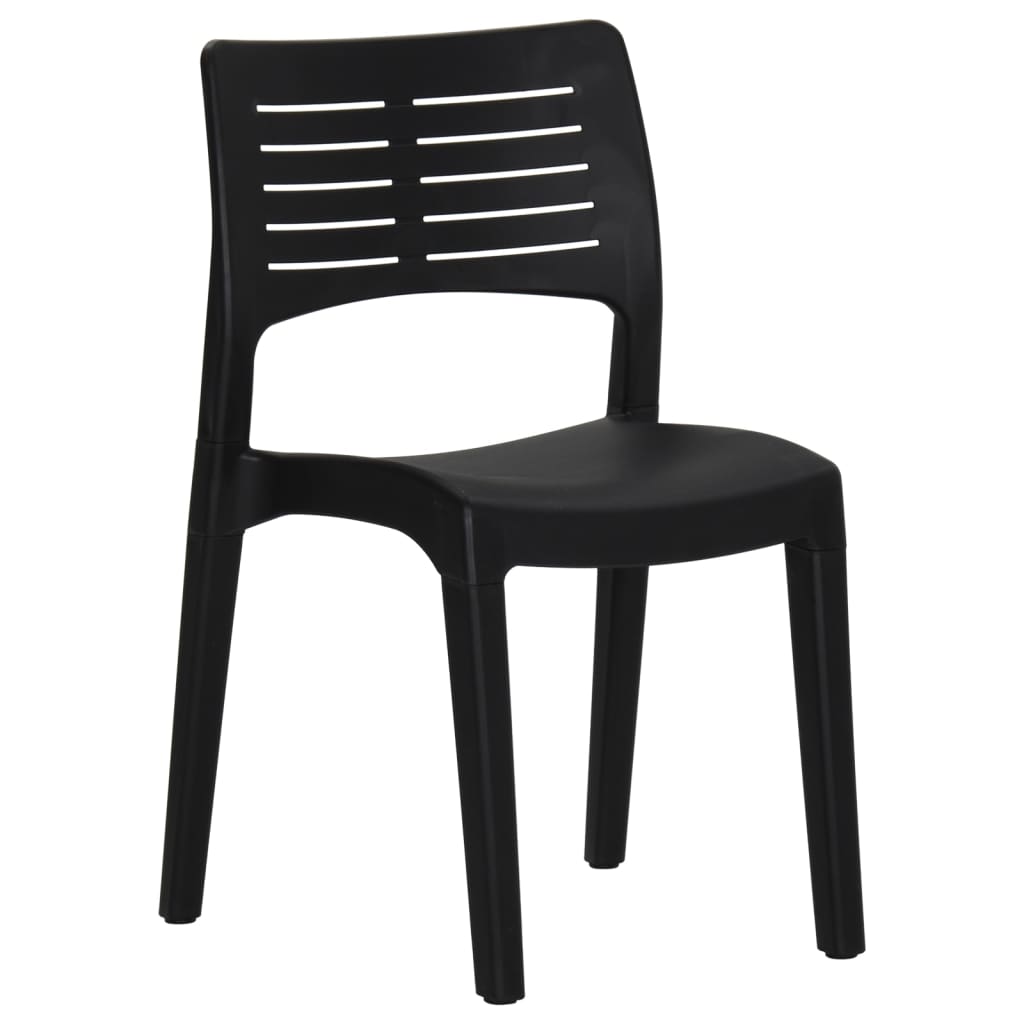 Tuinstoelen Polypropeen Kleurig Antraciet