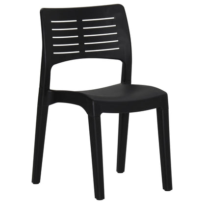 Tuinstoelen Polypropeen Kleurig Antraciet