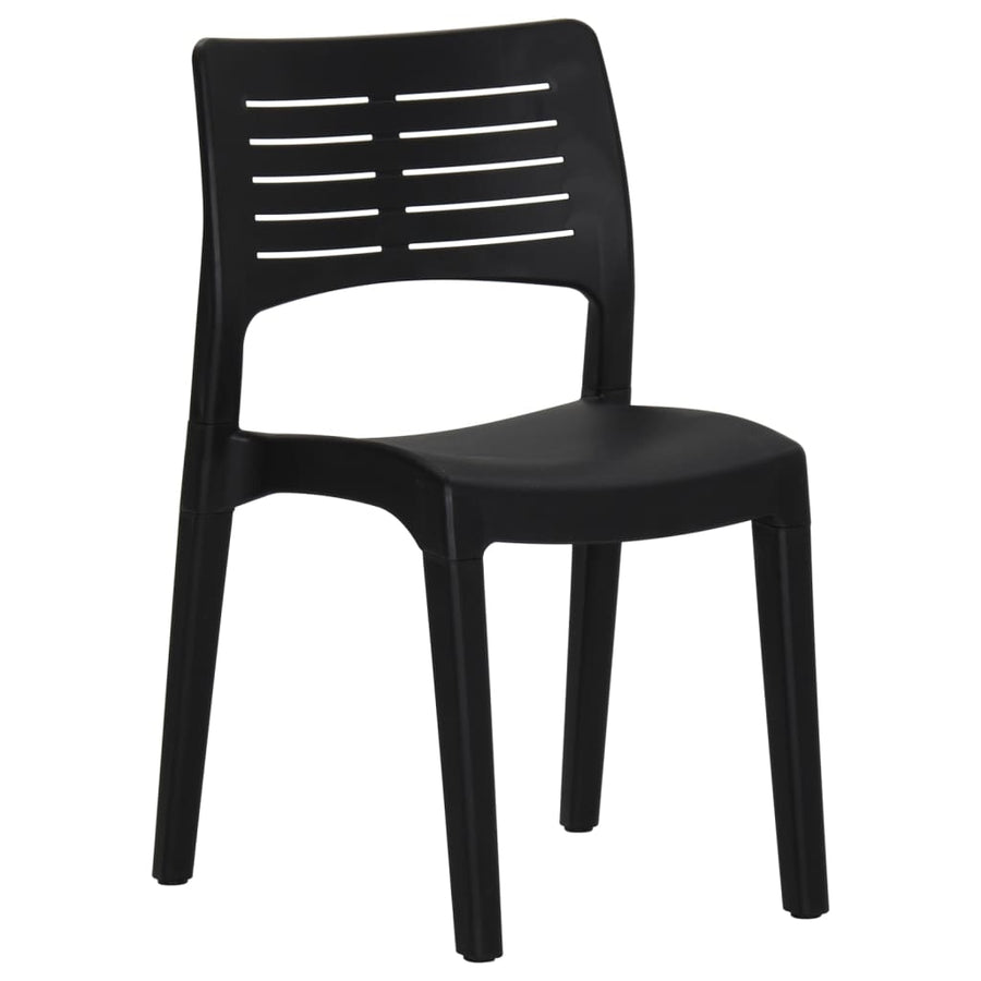 Tuinstoelen Polypropeen Kleurig Antraciet