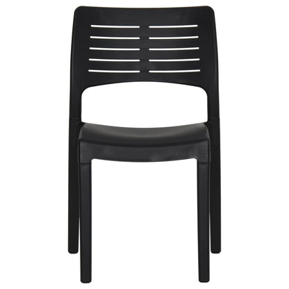 Tuinstoelen Polypropeen Kleurig Antraciet