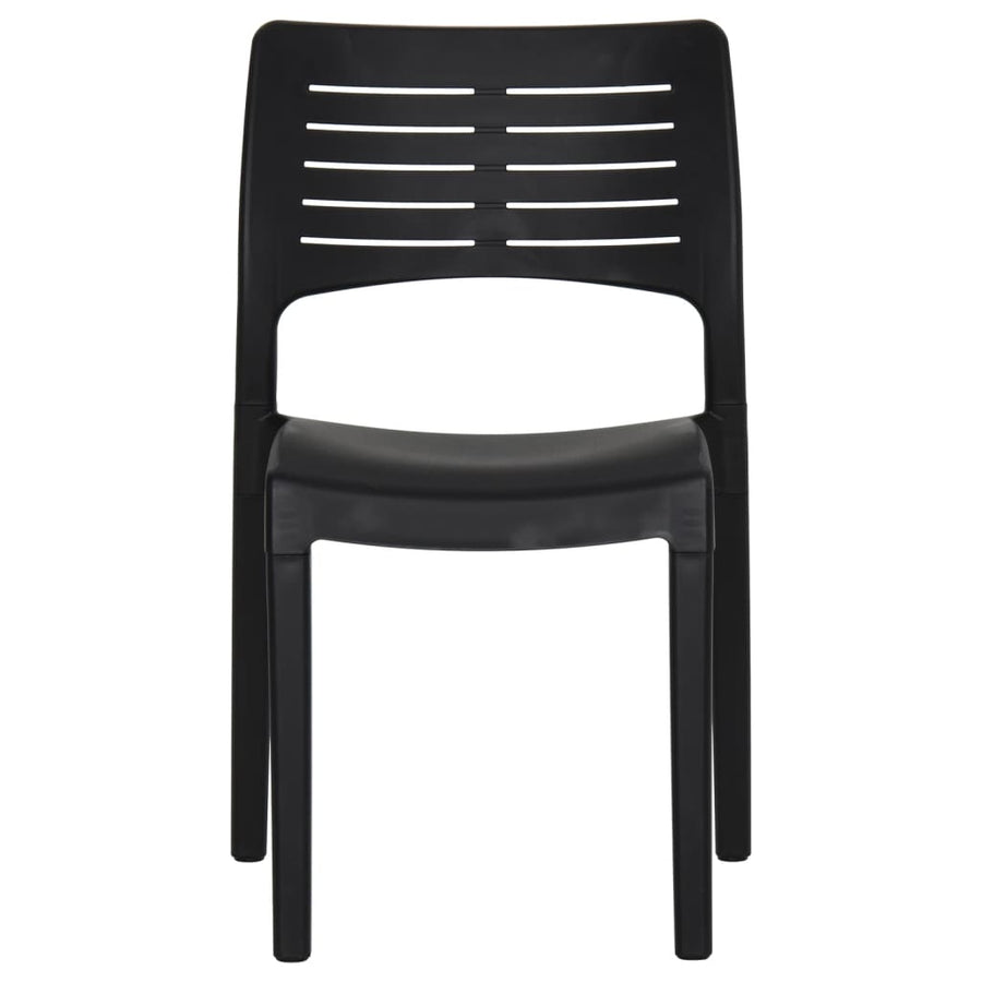 Tuinstoelen Polypropeen Kleurig Antraciet
