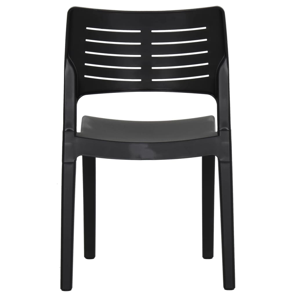 Tuinstoelen Polypropeen Kleurig Antraciet