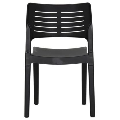 Tuinstoelen Polypropeen Kleurig Antraciet