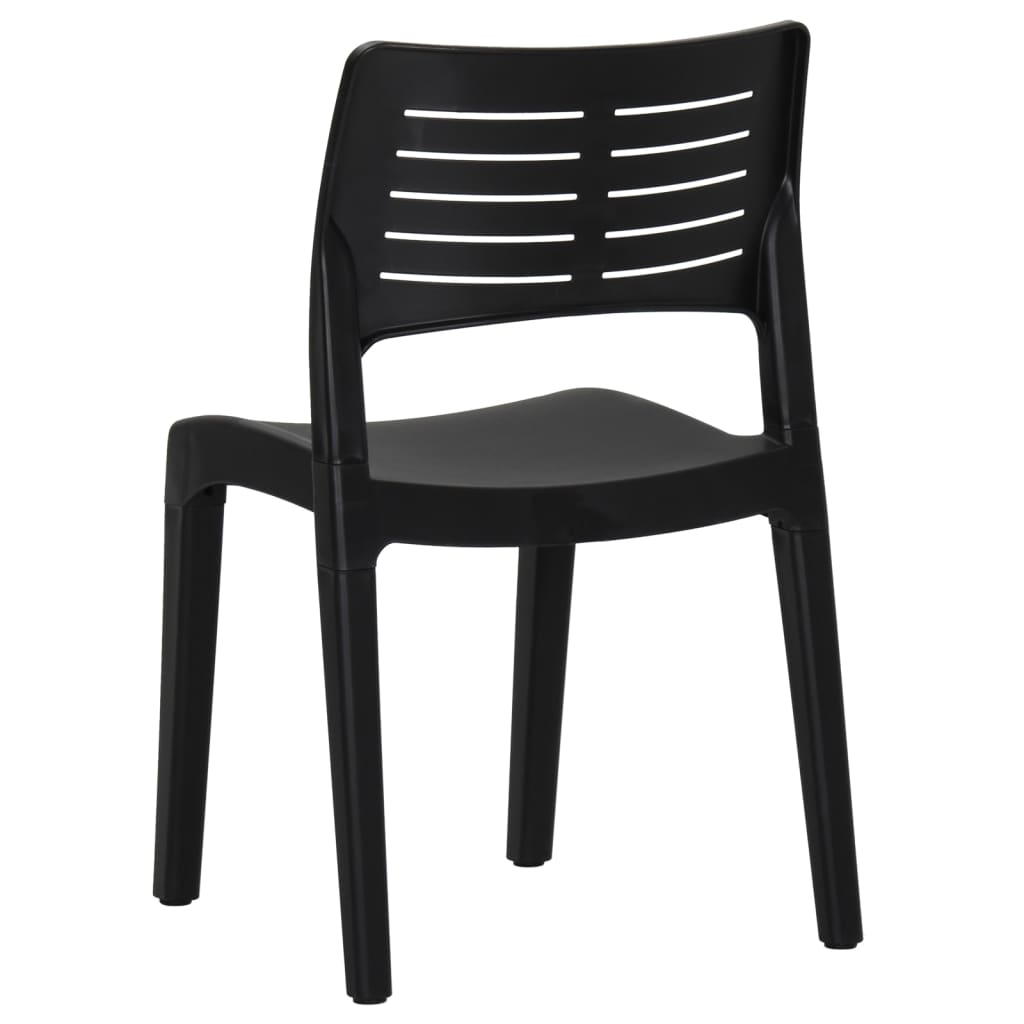 Tuinstoelen Polypropeen Kleurig Antraciet