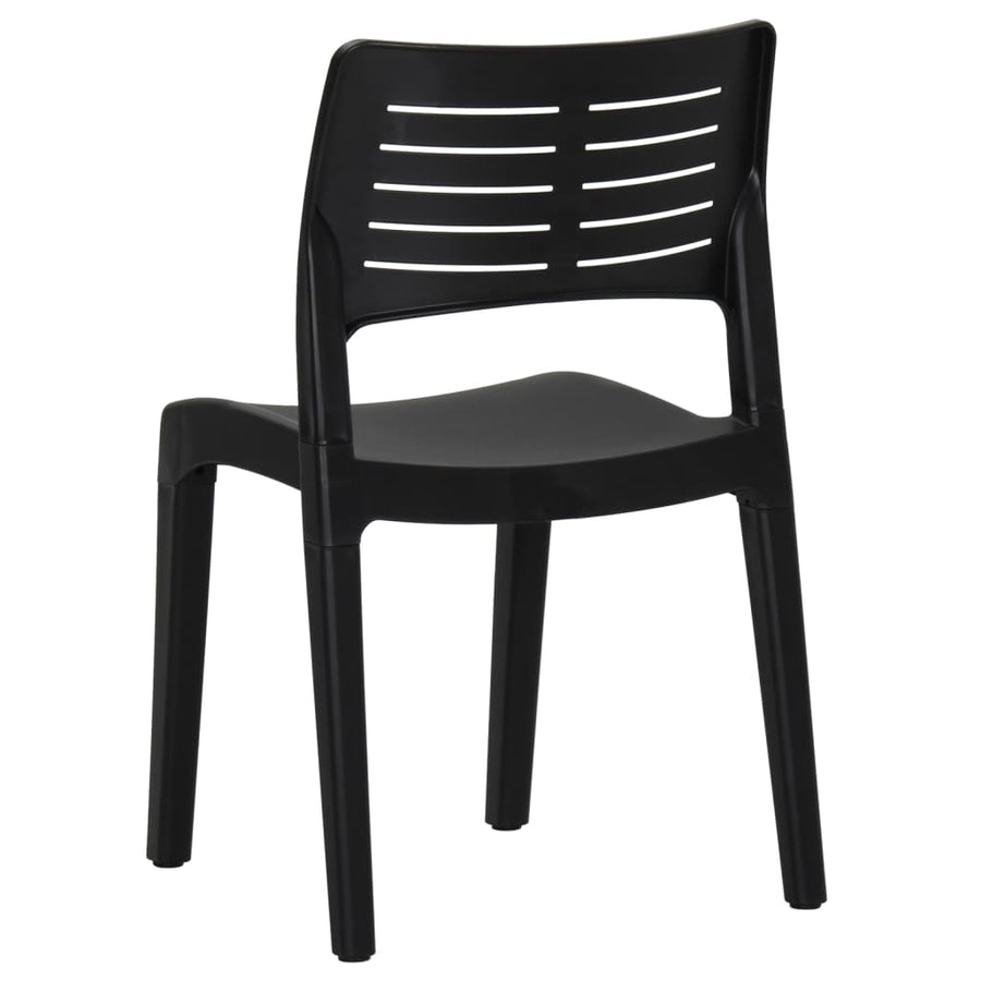 Tuinstoelen Polypropeen Kleurig Antraciet