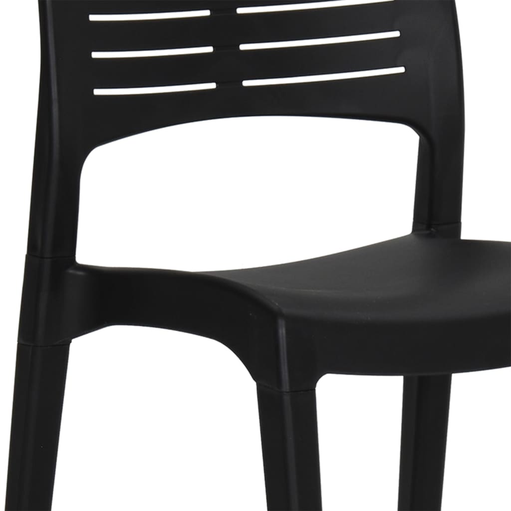 Tuinstoelen Polypropeen Kleurig Antraciet