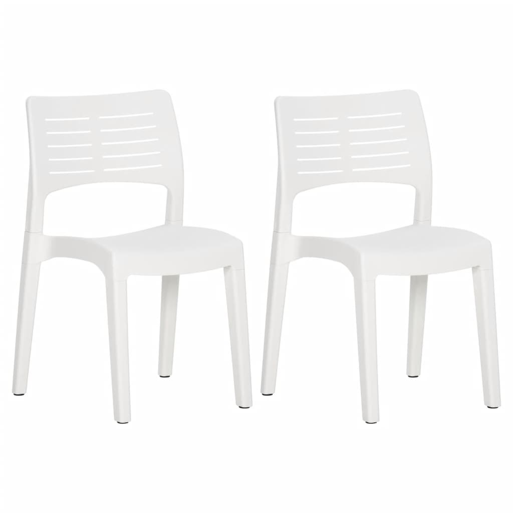 Tuinstoelen Polypropeen Wit