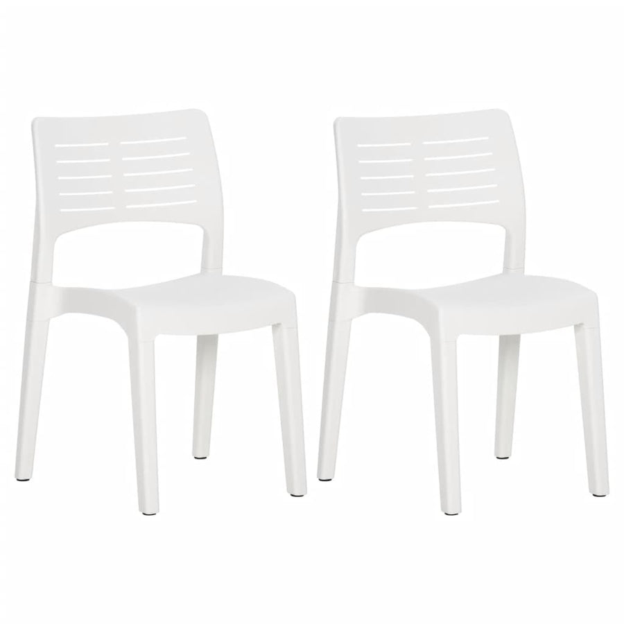 Tuinstoelen Polypropeen Wit