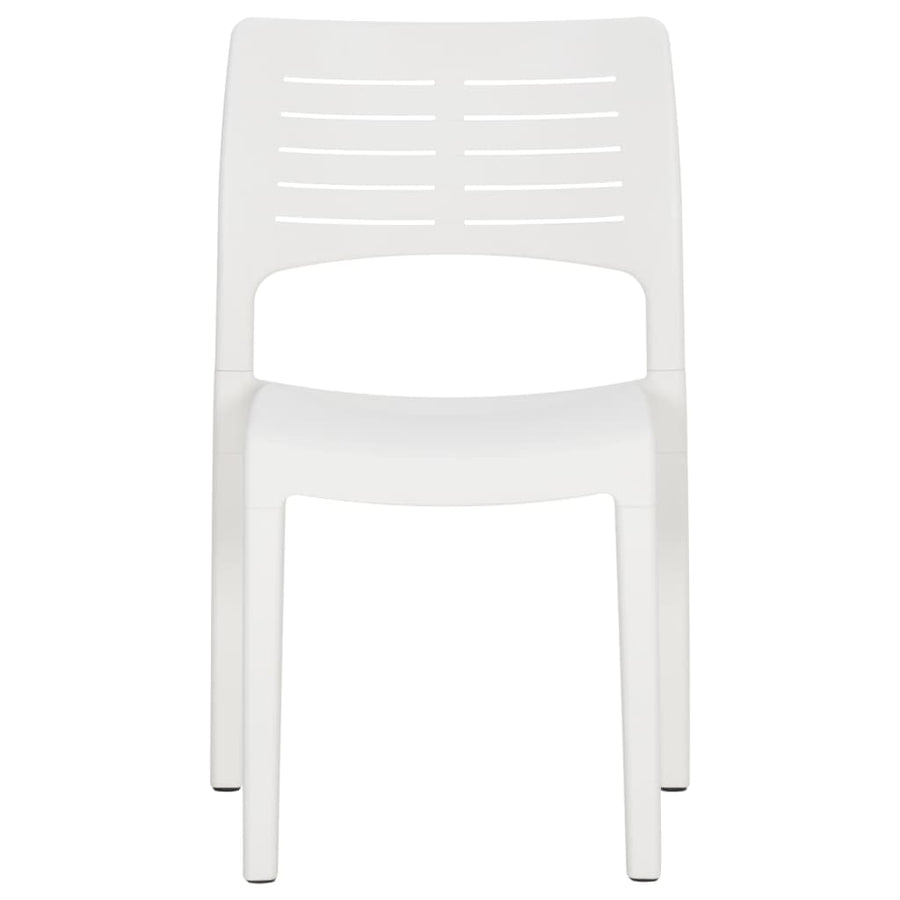 Tuinstoelen Polypropeen Wit