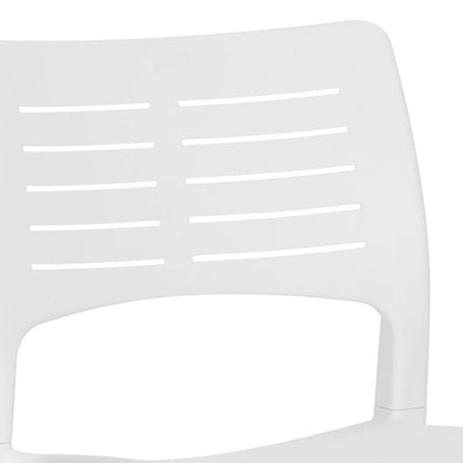 Tuinstoelen Polypropeen Wit