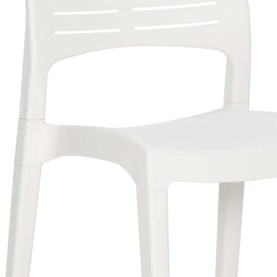 Tuinstoelen Polypropeen Wit