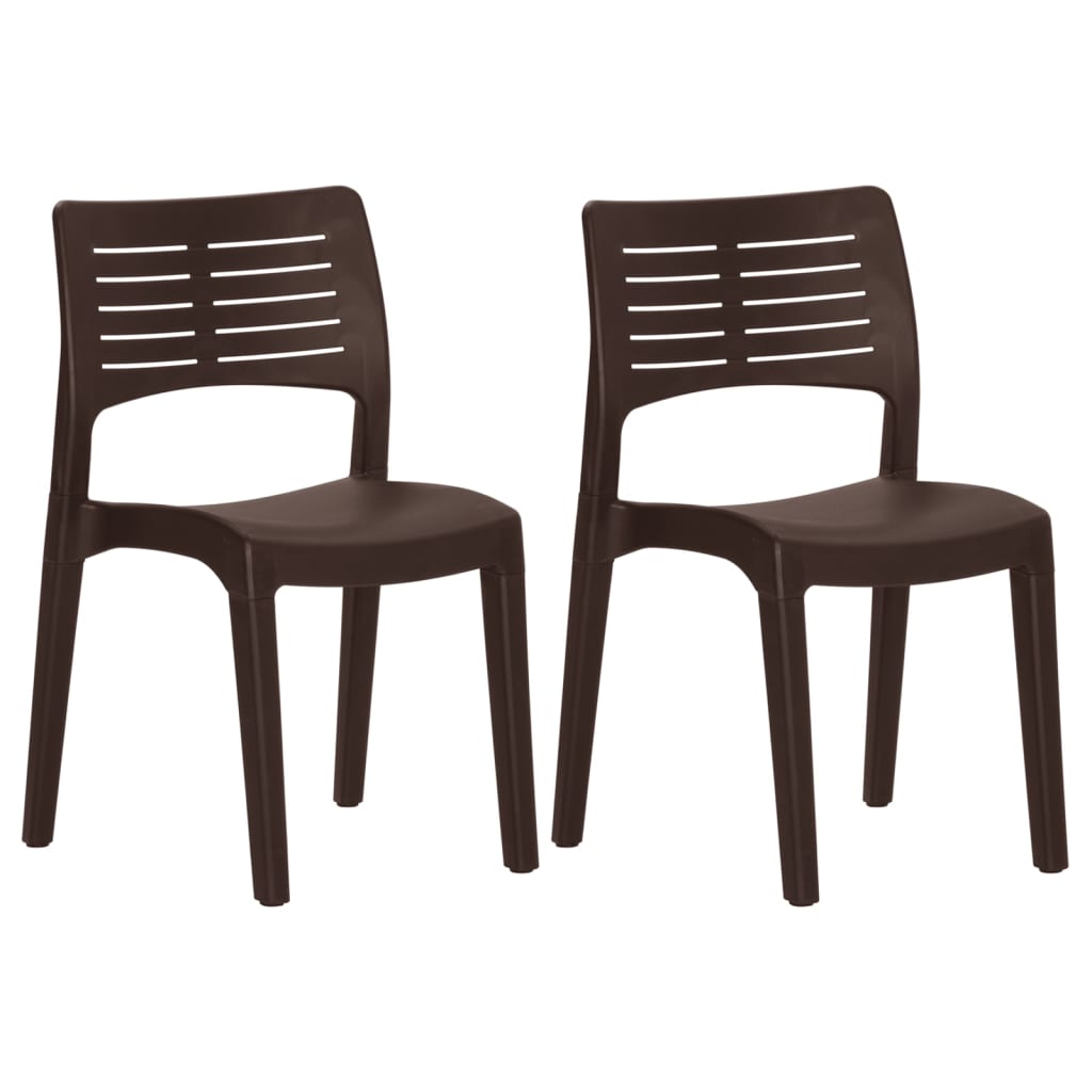 Tuinstoelen Polypropeen Kleurig Mokka