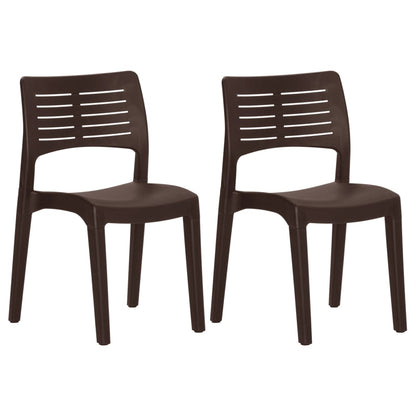 Tuinstoelen Polypropeen Kleurig Mokka