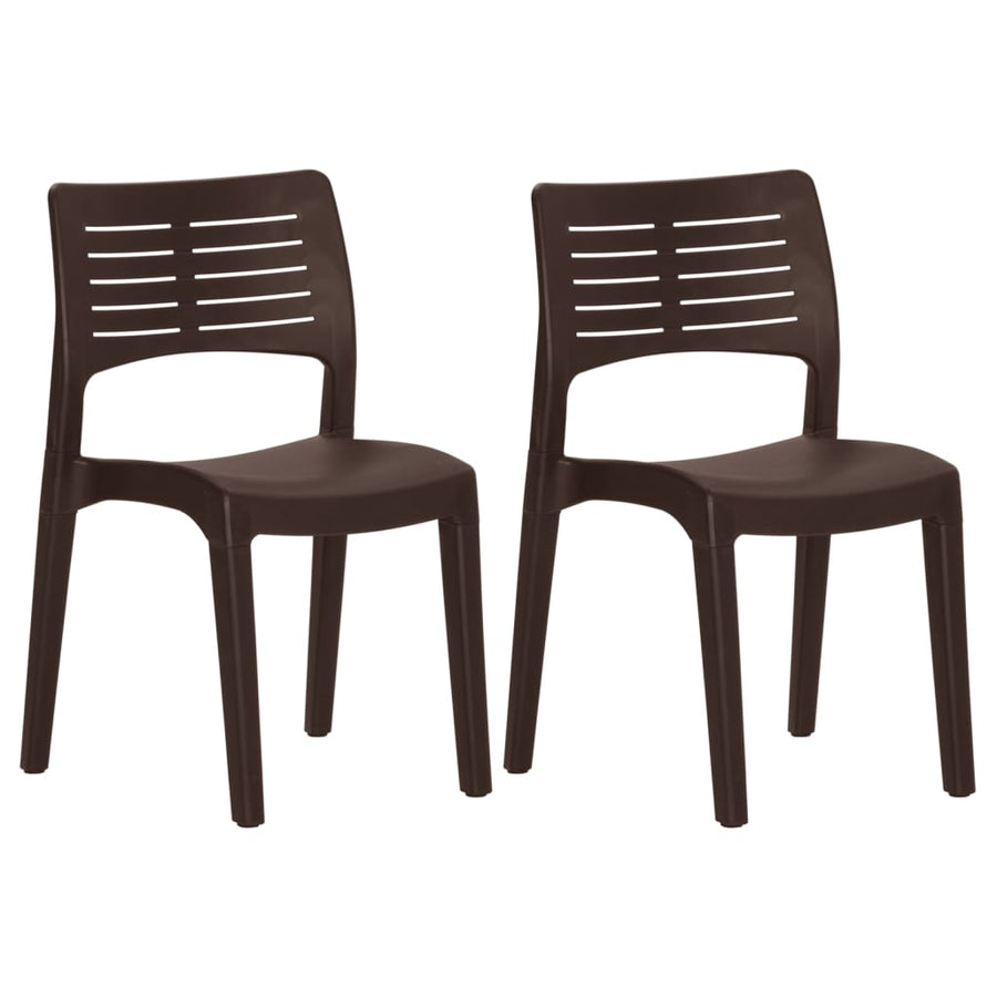 Tuinstoelen Polypropeen Kleurig Mokka