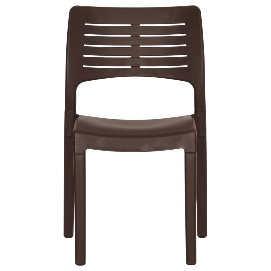 Tuinstoelen Polypropeen Kleurig Mokka