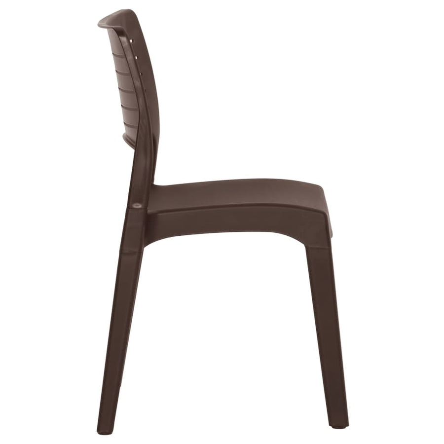 Tuinstoelen Polypropeen Kleurig Mokka