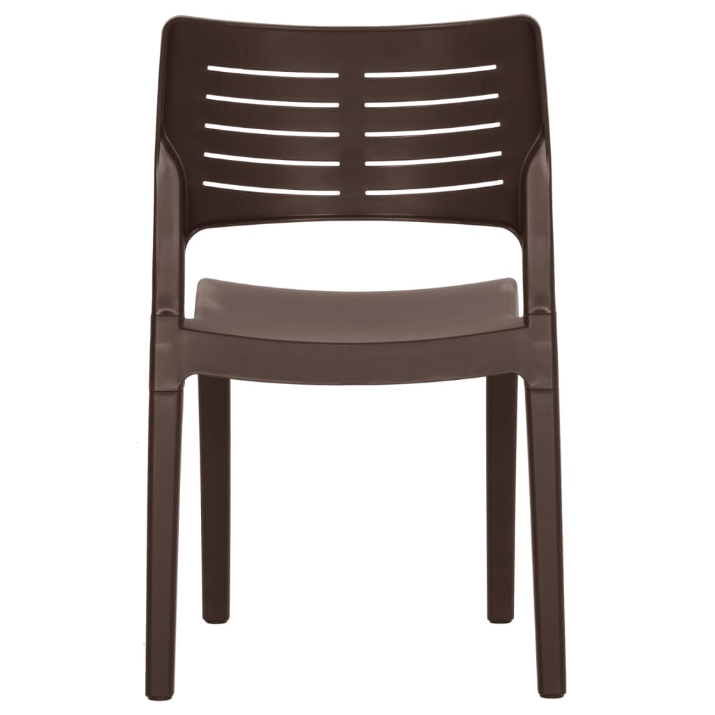 Tuinstoelen Polypropeen Kleurig Mokka