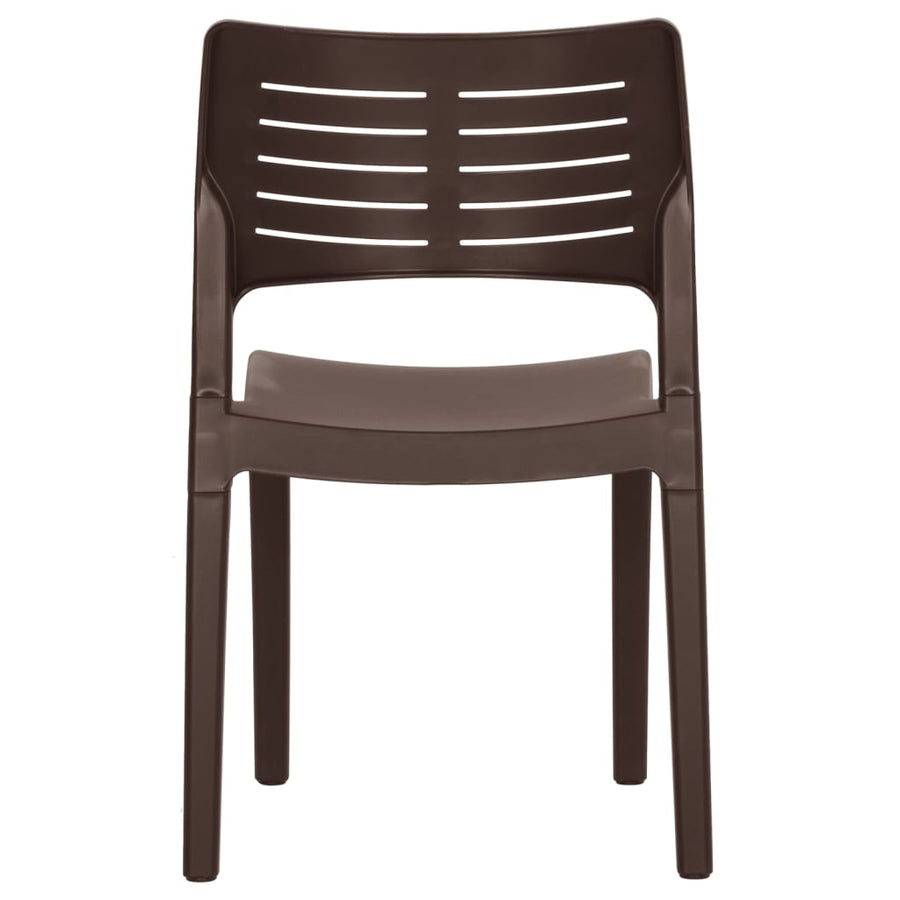 Tuinstoelen Polypropeen Kleurig Mokka