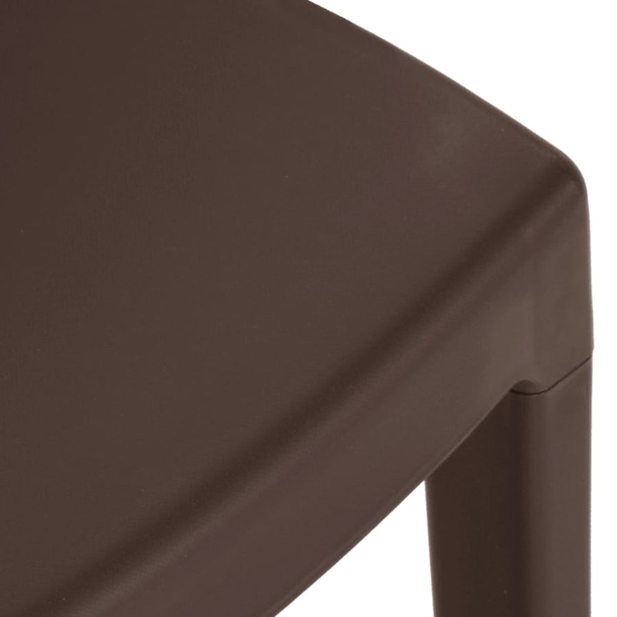 Tuinstoelen Polypropeen Kleurig Mokka