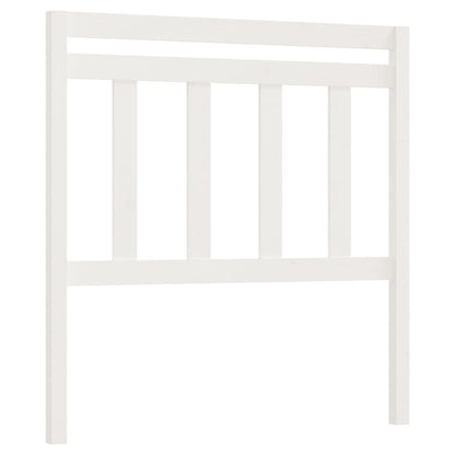 Hoofdbord 06X4X00 Cm Massief Grenenhout 106 x 100 cm Wit