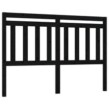 Hoofdbord 46X4X00 Cm Massief Grenenhout 146 x 100 cm Zwart