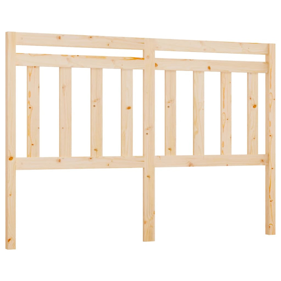 Hoofdbord 66X4X00 Cm Massief Grenenhout 166 x 100 cm Naturel