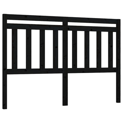 Hoofdbord 66X4X00 Cm Massief Grenenhout 166 x 100 cm Zwart