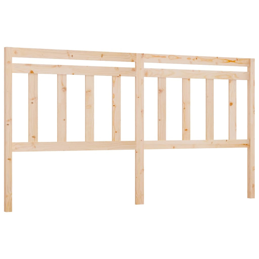 Hoofdbord 86X4X00 Cm Massief Grenenhout 186 x 100 cm Naturel