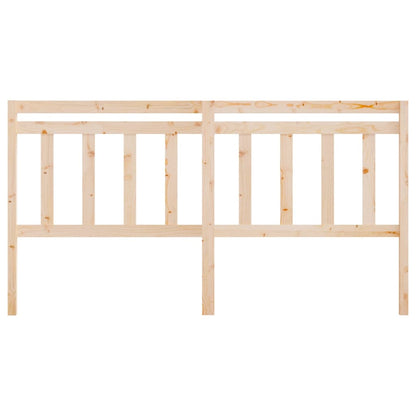 Hoofdbord 86X4X00 Cm Massief Grenenhout 186 x 100 cm Naturel