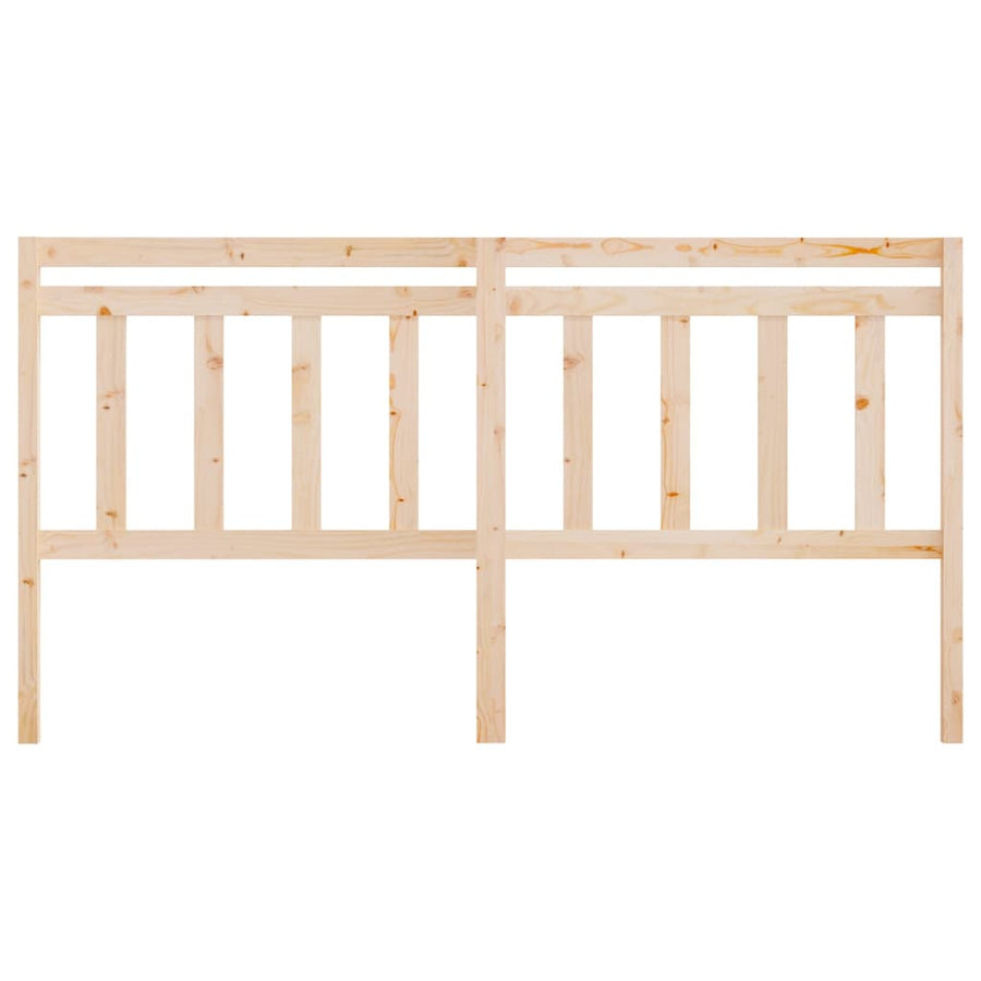 Hoofdbord 86X4X00 Cm Massief Grenenhout 186 x 100 cm Naturel