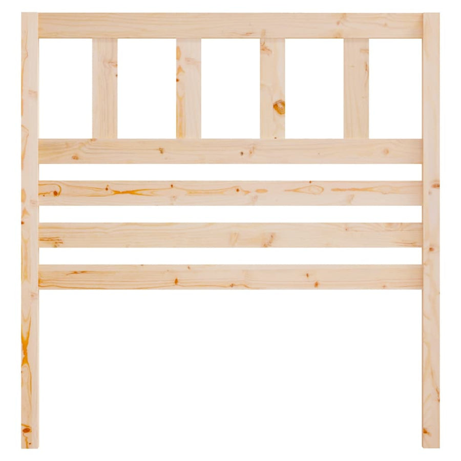 Hoofdbord 8X4X00 Cm Massief Grenenhout 81 x 100 cm Naturel