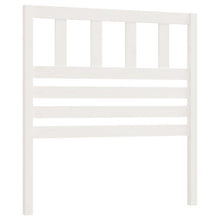 Hoofdbord 8X4X00 Cm Massief Grenenhout 81 x 100 cm Wit