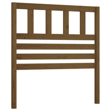 Hoofdbord 8X4X00 Cm Massief Grenenhout 81 x 100 cm Honingbruin