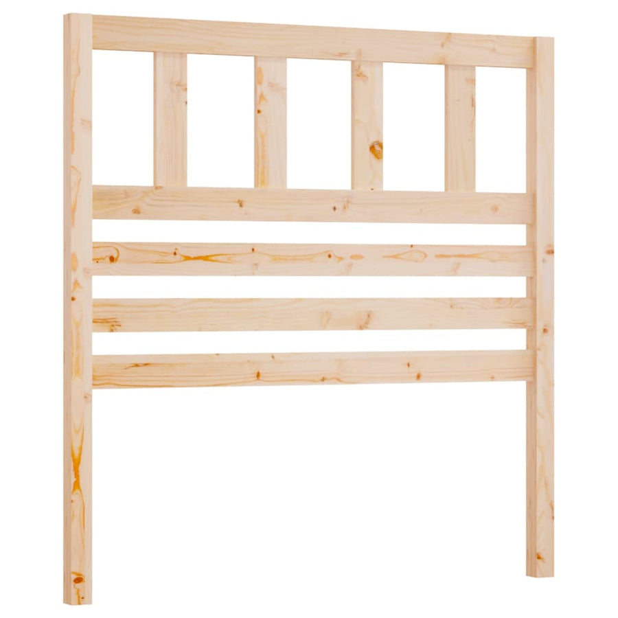 Hoofdbord 96X4X00 Cm Massief Grenenhout 96 x 100 cm Naturel