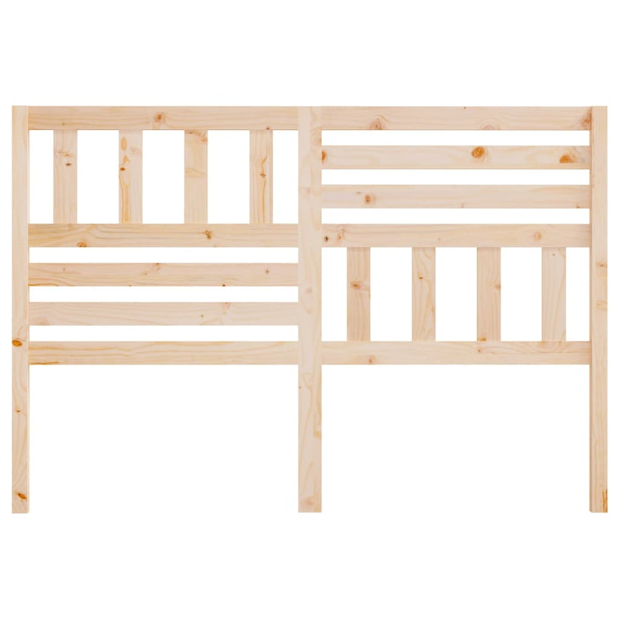 Hoofdbord 26X4X00 Cm Massief Grenenhout 126 x 100 cm Naturel
