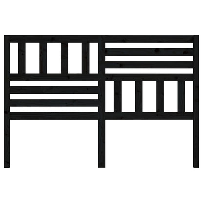 Hoofdbord 46X4X00 Cm Massief Grenenhout 146 x 100 cm Zwart