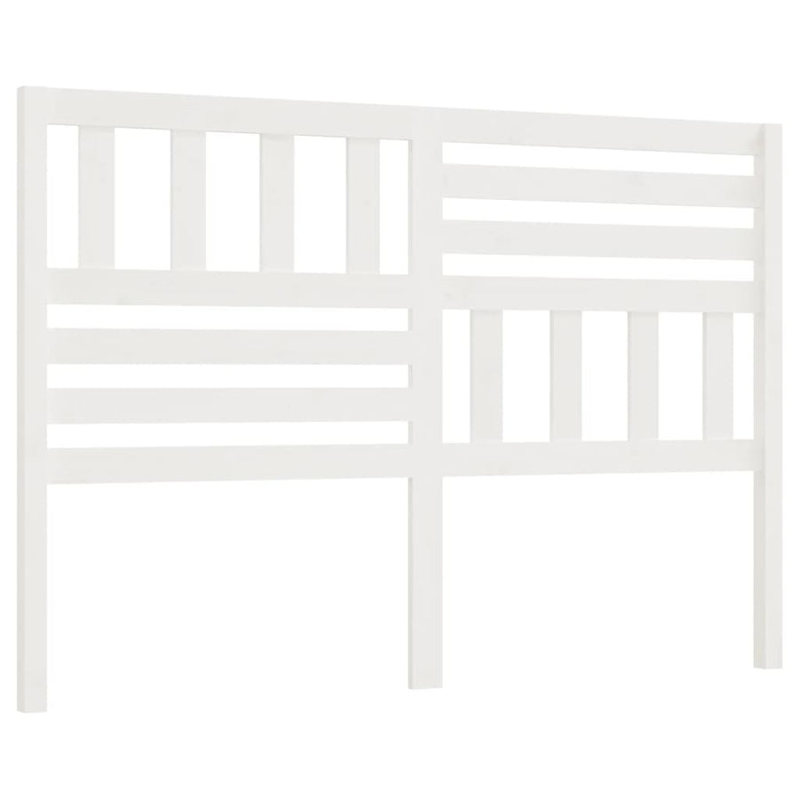 Hoofdbord 66X4X00 Cm Massief Grenenhout 166 x 100 cm Wit