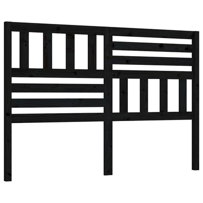 Hoofdbord 66X4X00 Cm Massief Grenenhout 166 x 100 cm Zwart
