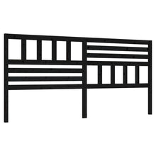 Hoofdbord 86X4X00 Cm Massief Grenenhout 186 x 100 cm Zwart