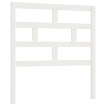 Hoofdbord 8X4X00 Cm Massief Grenenhout 81 x 100 cm Wit