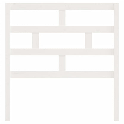 Hoofdbord 8X4X00 Cm Massief Grenenhout 81 x 100 cm Wit