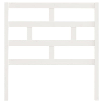 Hoofdbord 96X4X00 Cm Massief Grenenhout 96 x 100 cm Wit