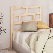 Hoofdbord 106x4x100 cm massief grenenhout naturel