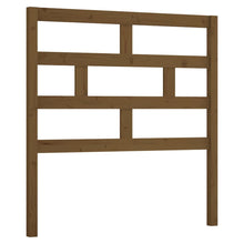 Hoofdbord 06X4X00 Cm Massief Grenenhout 106 x 100 cm Honingbruin