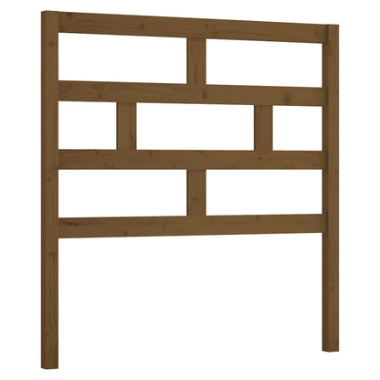 Hoofdbord 06X4X00 Cm Massief Grenenhout 106 x 100 cm Honingbruin